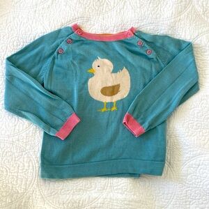 Baby boden duck sweater